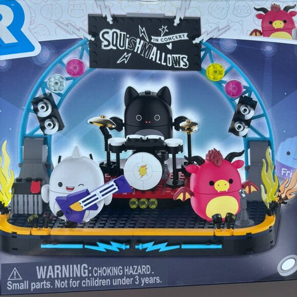 NEW BLDR Squishmallows Squish Tour Concert Building Set - 375 Pieces - Picture 6 of 10